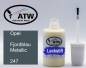 Preview: Opel, Fjordblau Metallic, 247: 20ml Lackstift, von ATW Autoteile West.